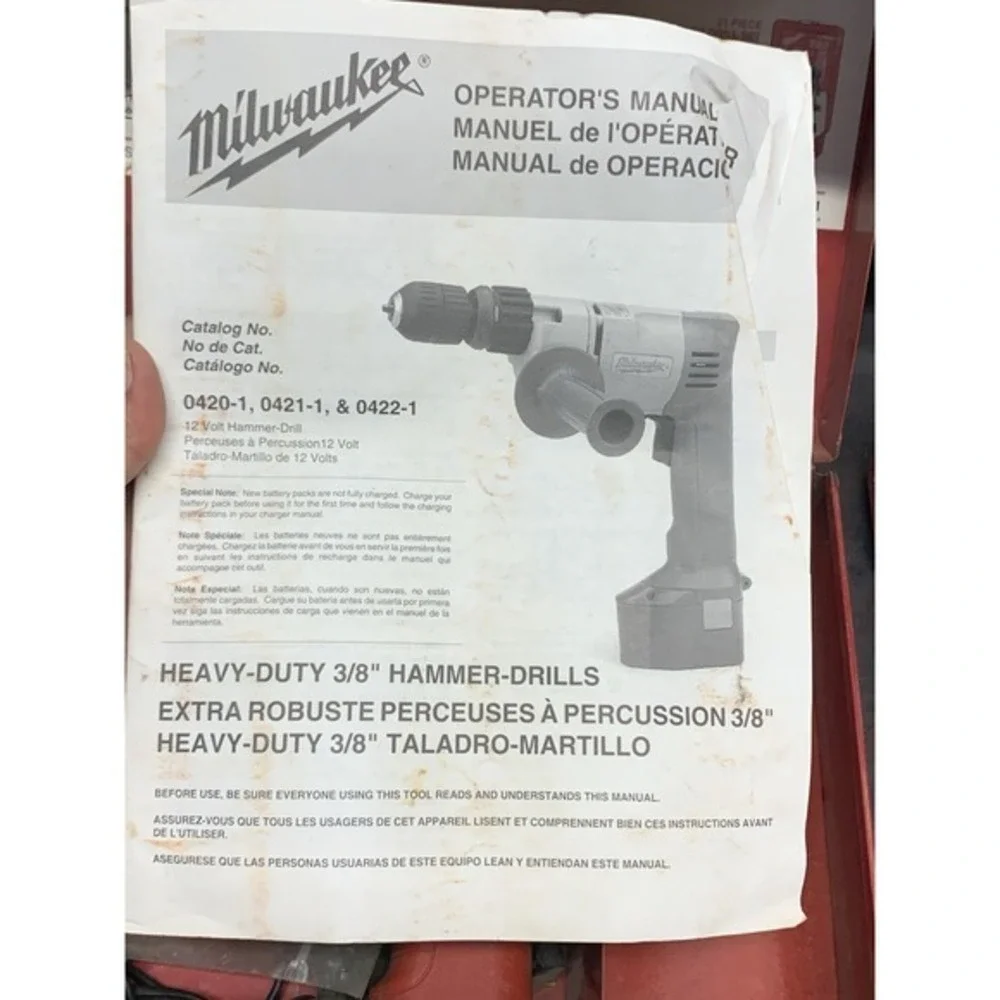 MILWAUKEE 0420-01 3/8